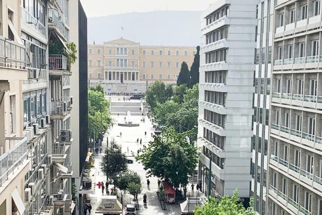 Cosmosdome. Best View In The Heart Of Athens! Apartment ภายนอก รูปภาพ